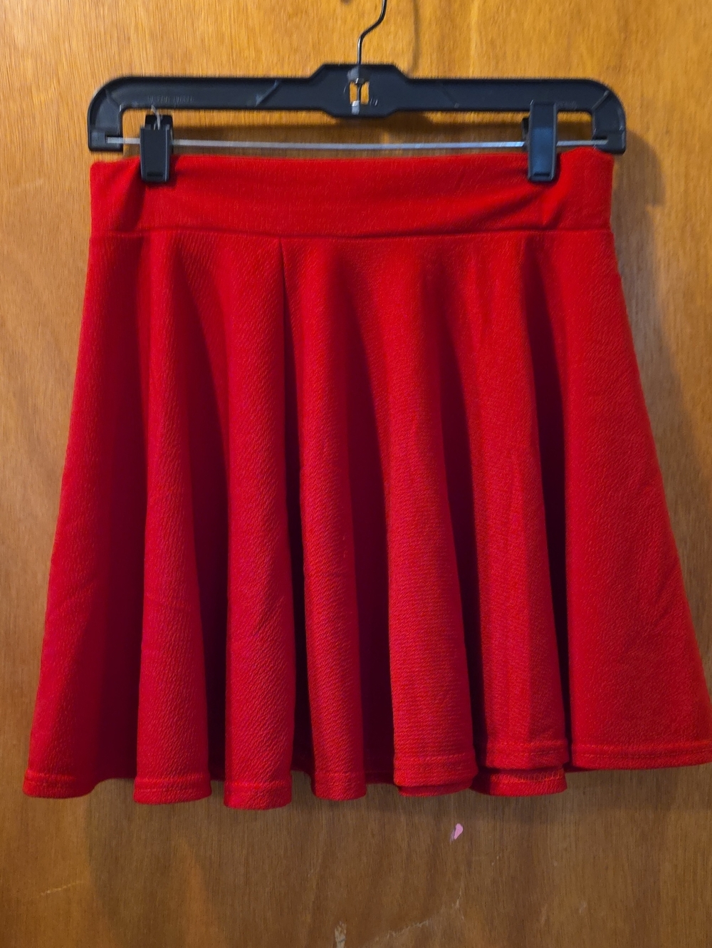 Red Flared Skirt - Women's Classic Skater Skirt Urban Coco